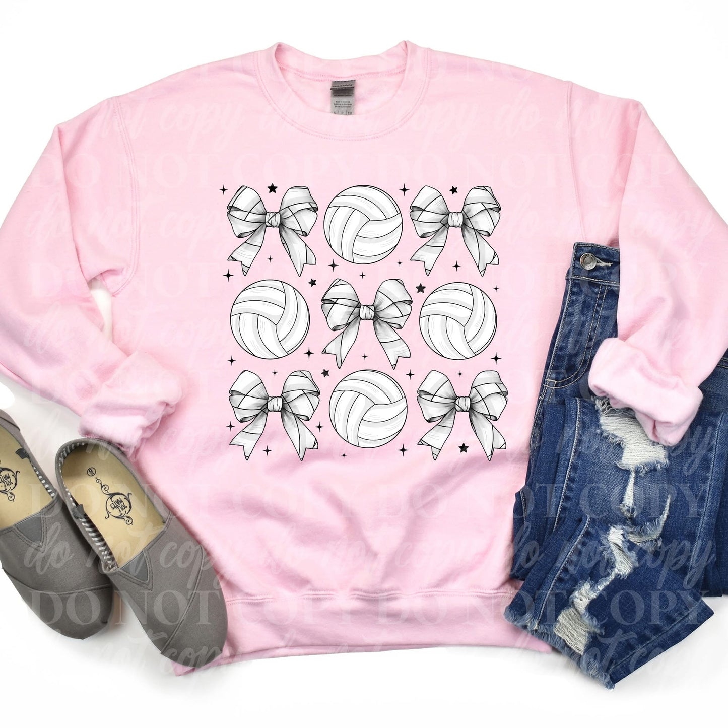 Volleyballs & Bows - Adult