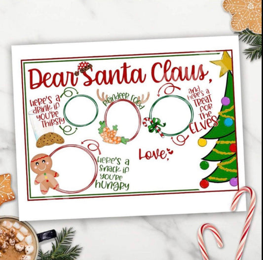 Christmas Eve Mat - Dear Santa Claus