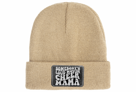 Somebody’s Loud Mouth Cheer Mama Beanie