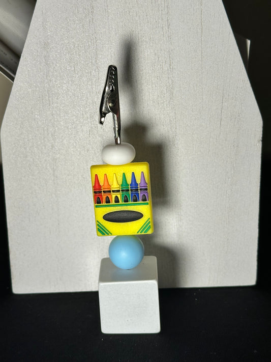 Crayon Note/ Photo Holder