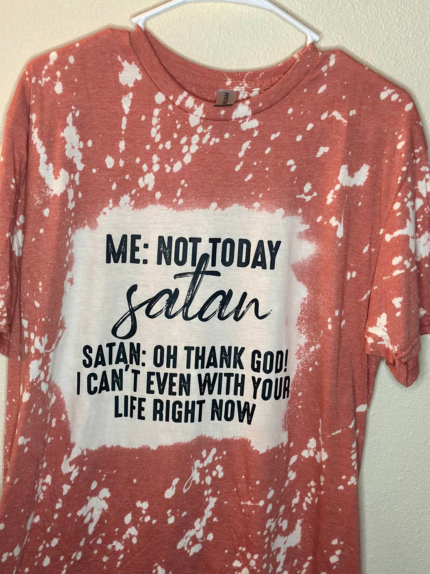 Size Large - Not Today Satan