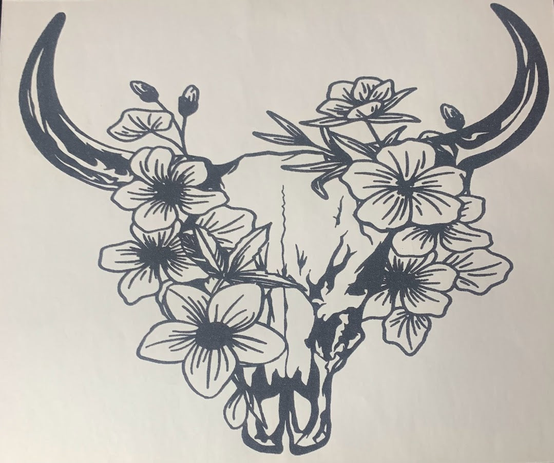 Floral Skull