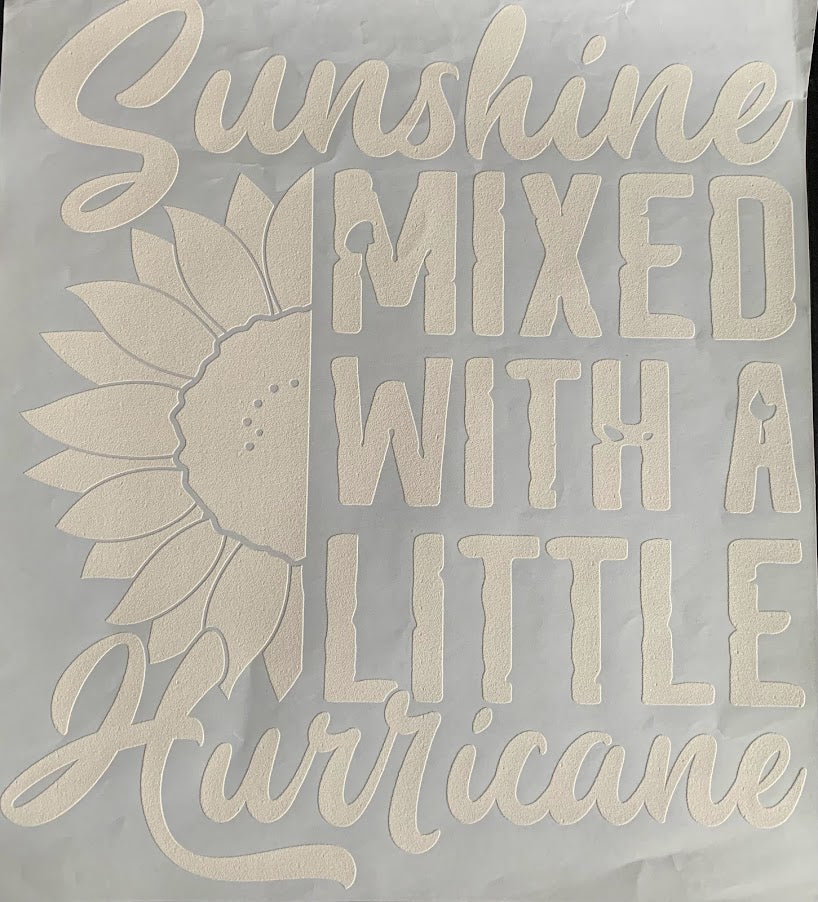 Sunshine Mixed w/ A Little Hurricane