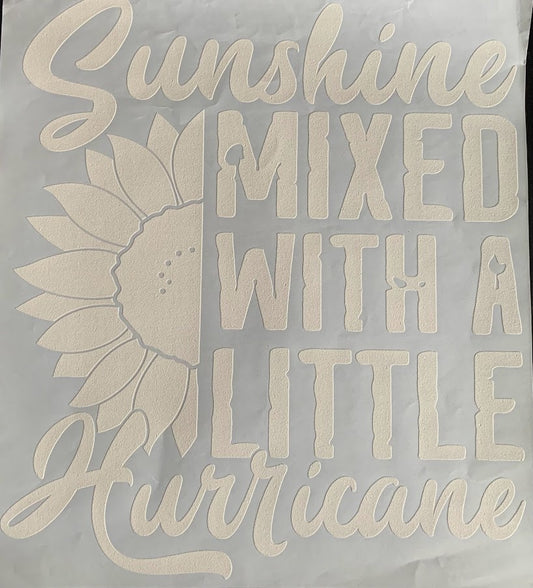 Sunshine Mixed w/ A Little Hurricane