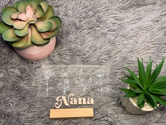 Mother's Day Flower Sign