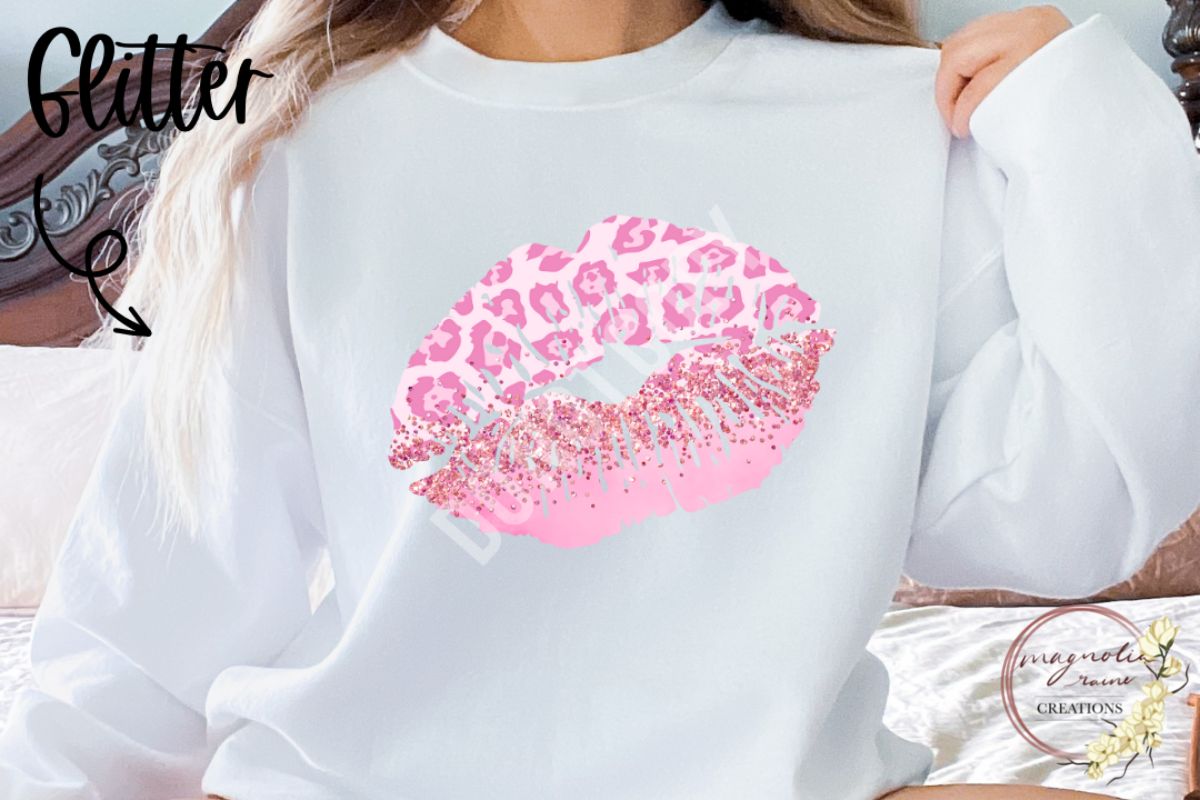 Pink Leopard Lips