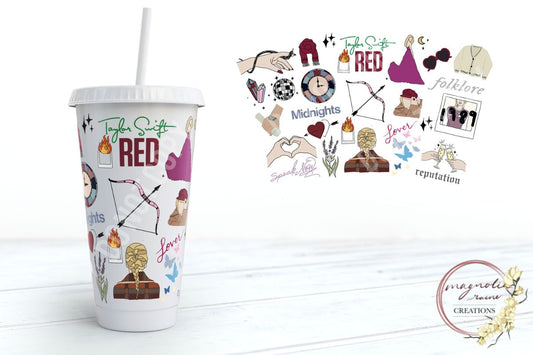 Swift Collage - 24oz Cold Cup