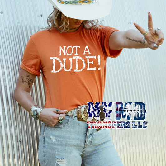 Not A Dude